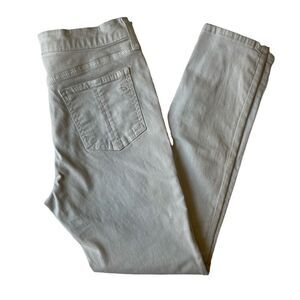 Rag & Bone Cream Moto Zipper Capri - Women’s 27